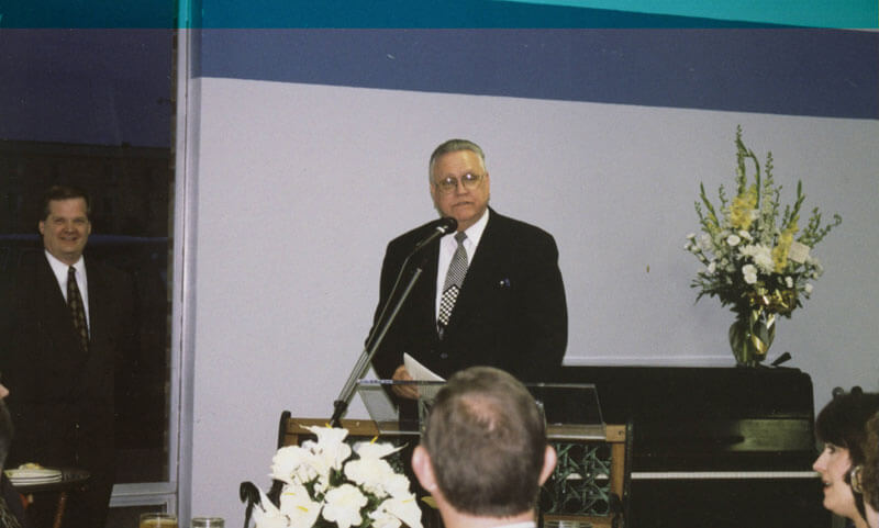 man speaking