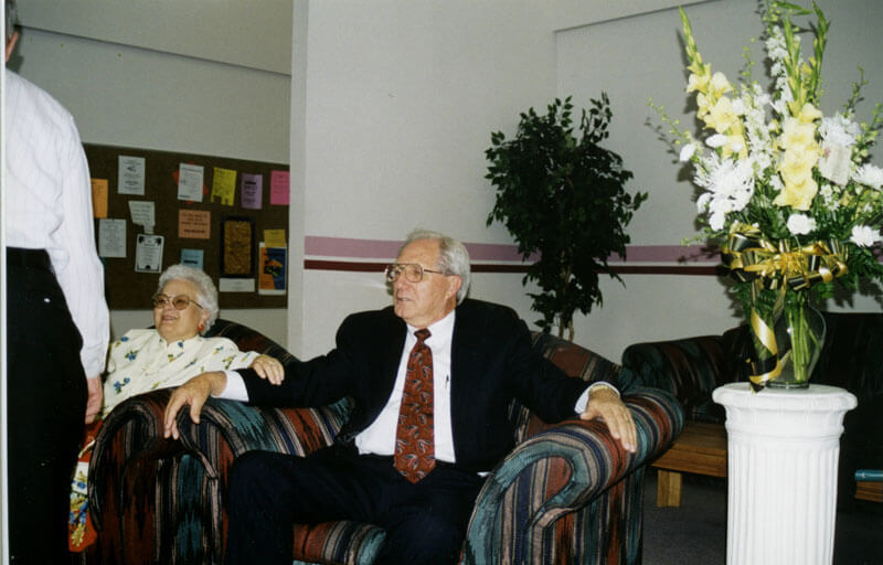 man sitting in chair