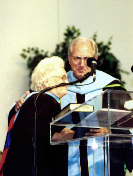 Eleanor at podium