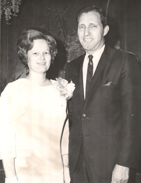 headshot of Eleanor and husband