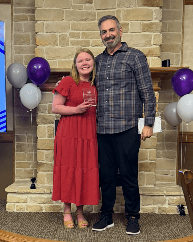 Dr. Daugherty & student