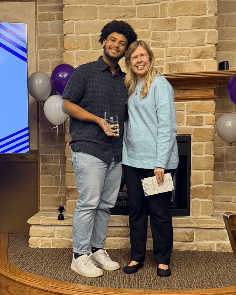 Dr. Corbett & student