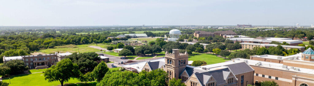 Aerial image of Nelson University