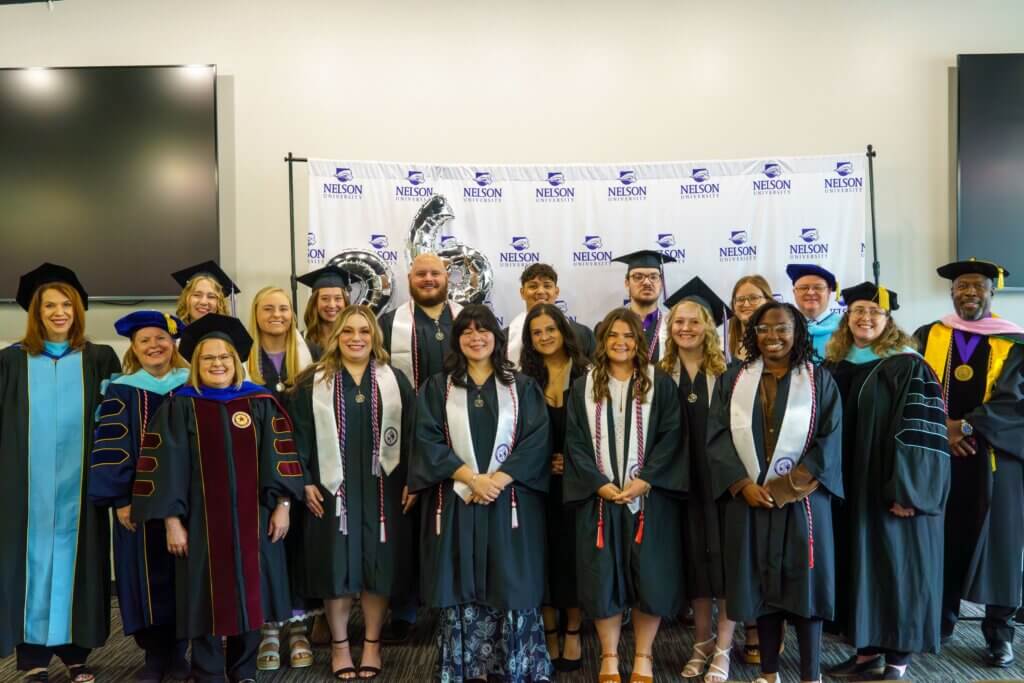 Graduates from the college of Education
