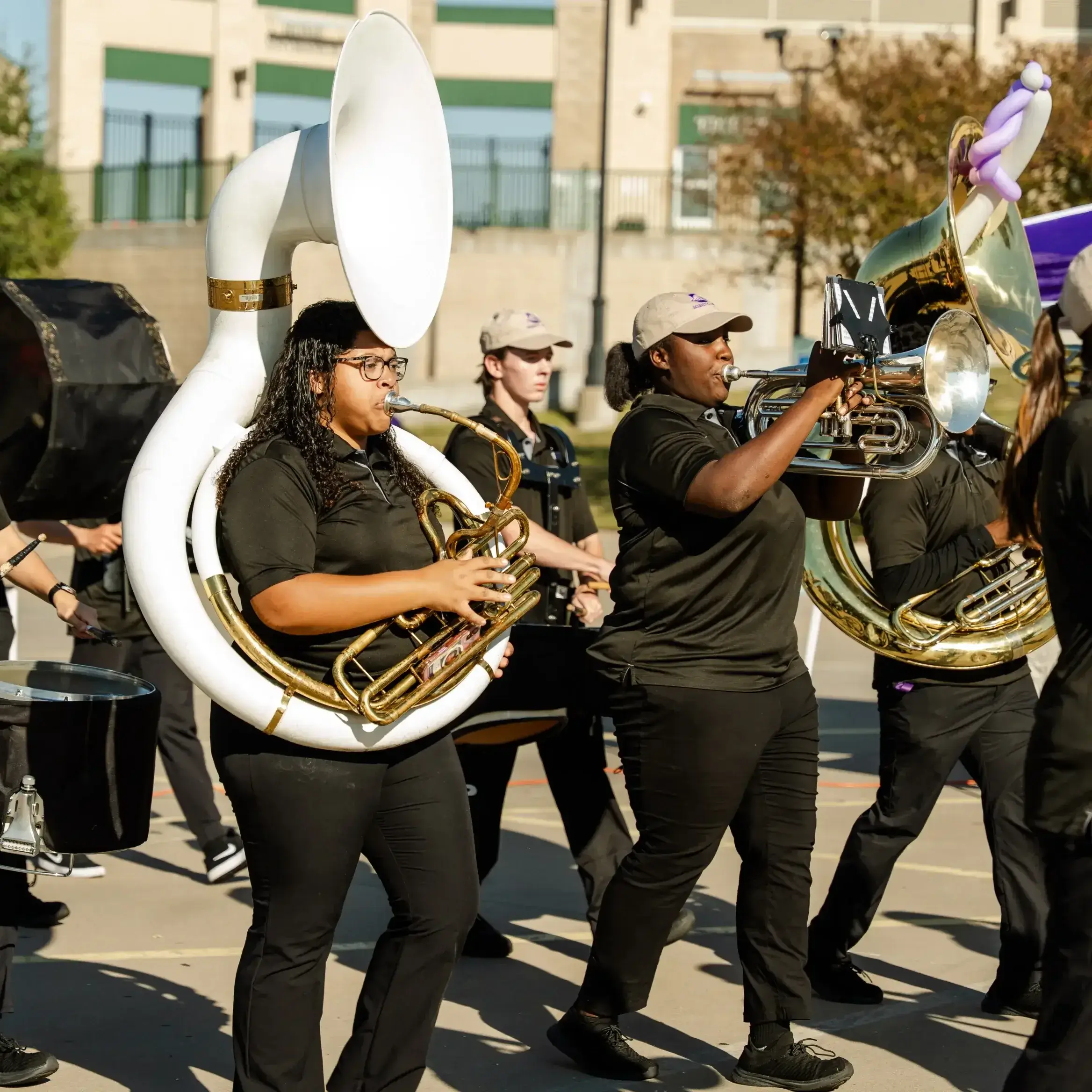 Campus-life 19 band at homecoming