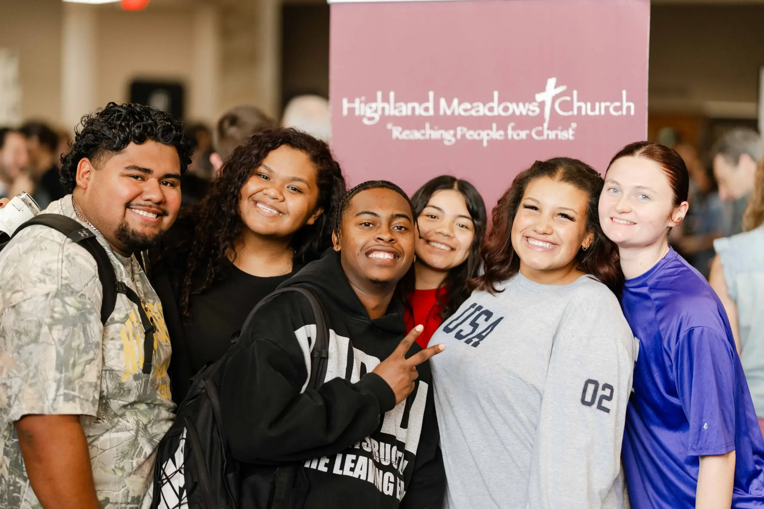 Church expo participants
