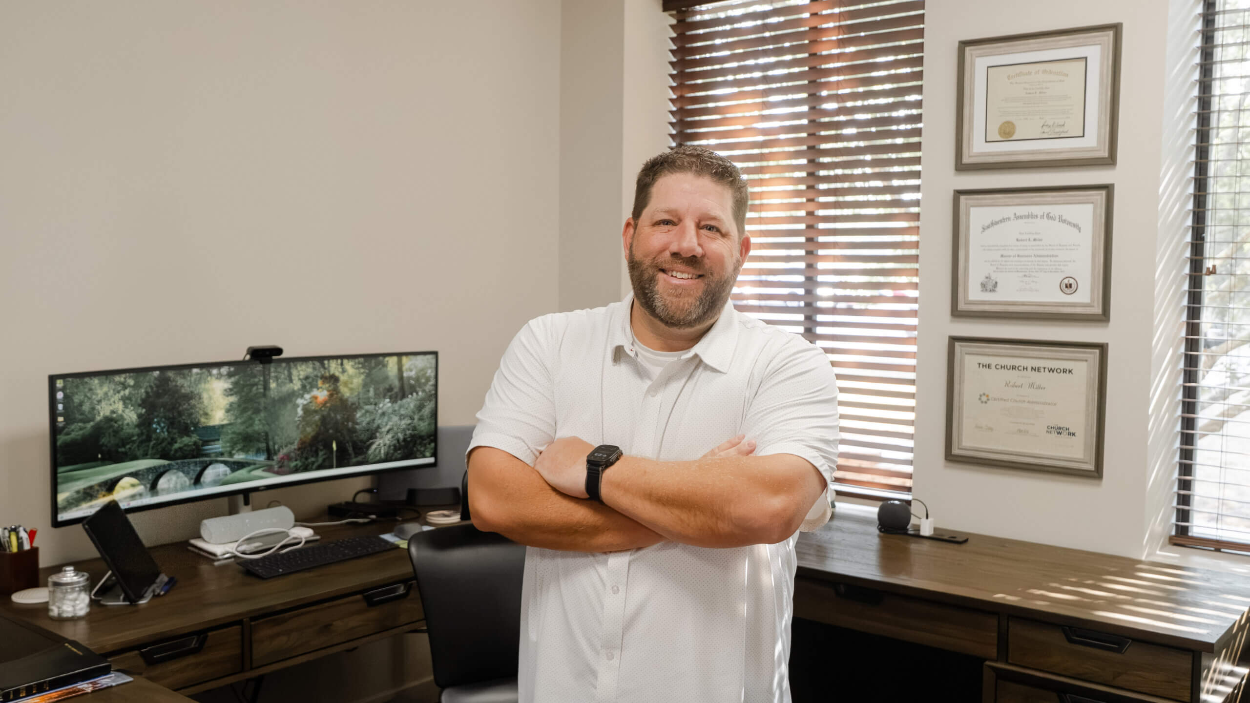 Leaders Are Learners: Why Robert Miller Chose Nelson’s Doctor of Business Administration Program 1 RobMiller(DBA) 2